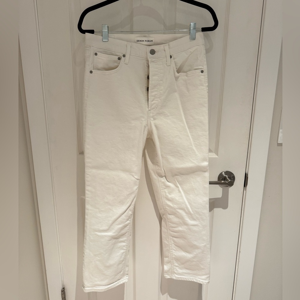 Denim Forum White Jeans